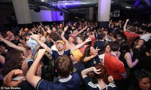 The Tartan Army Can Boogie! Scotland fans enjoy wild celebrations at home after watching team triumph in Boston in first World Cup win for 36 YEARS – with more jubilant scenes to come ahead of tomorrow’s bank holiday