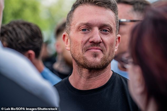 Tommy Robinson detained at Heathrow under terrorism act after Moscow trip with Musk’s dad
