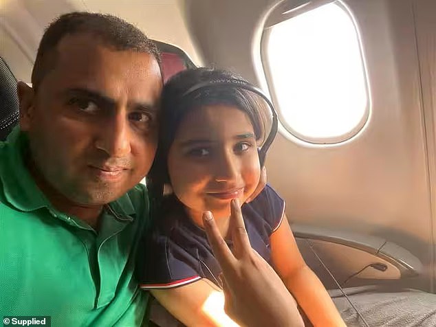 Pictured: Nine-year-old Hania Ahmed shot dead in Pakistan after cops mistook her family for thieves – as father challenges key claim made by police