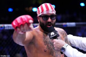 UFC fighter who made vile Michelle Obama slur at Trump’s White House event sparks more fury as he doubles down