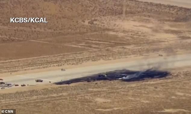 B-52 bomber crashes after takeoff from Air Force base in California