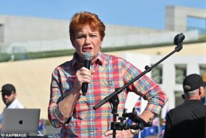Pauline Hanson slams the Australian Defence Force after soldiers were pictured making Aboriginal spears