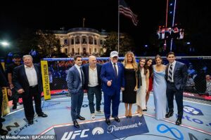 Trump’s White House UFC fight target of ‘explosive drones’ plot with ‘staged snipers’ designed to kill thousands, FBI says