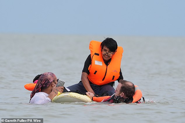 More than 700 small boat migrants reach Britain in a single day, breaking record for this year