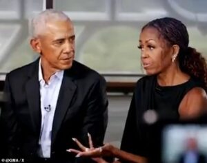 Barack and Michelle Obama appear in first joint TV interview for first time in a DECADE as he reveals secrets from his presidency: ‘I was making a mistake a day’