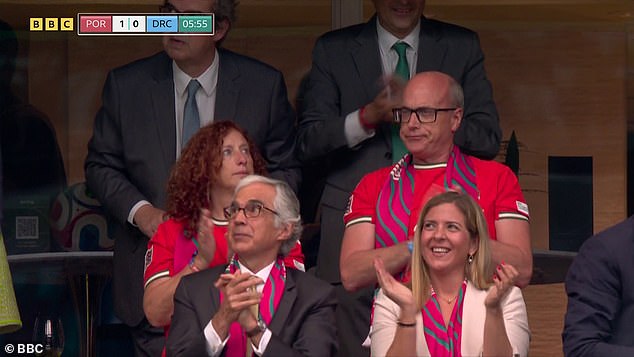 Diogo Jota’s parents spotted crying in the stands during tribute to former Liverpool star ahead of Portugal’s World Cup opener