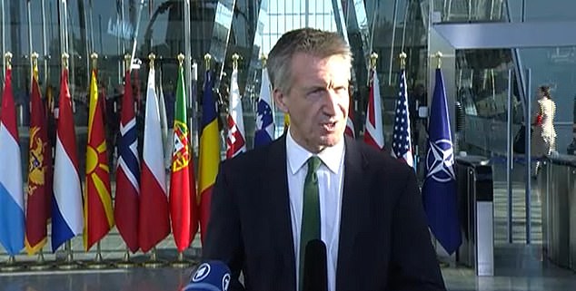 Humiliation for Starmer’s new defence secretary as he arrives at Nato meeting with NO plan for extra funding – while US swipes at ‘free-riding’
