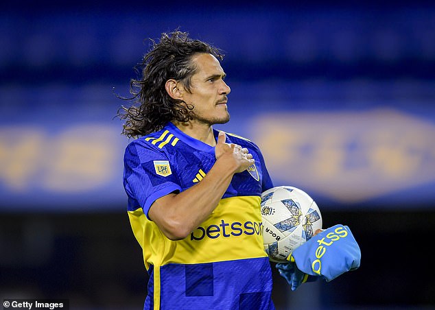 Former Man United star Edinson Cavani joins Ander Herrera in tearing up his contract in Argentina – but refuses to retire aged 39 despite running a wine brand!