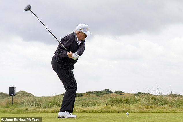 Donald Trump weighs in on ‘ridiculous’ plan to change golf balls in bizarre Truth Social post