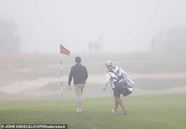 US Open in chaos as a THIRD of the field fail to finish first round – while ex-champion blasts his way into the lead
