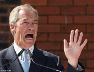 Labour stole our ‘Starmer out’ message, says Nigel Farage as he urges voters to ditch support for rivals Restore