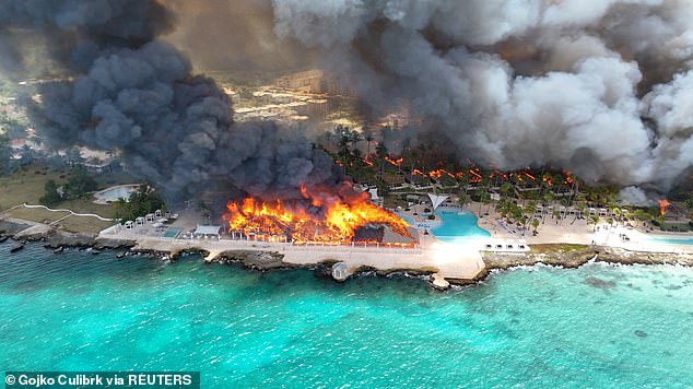 Tourists at luxury Dominican Republic resort are now STRANDED after horrific fire that killed reality TV mom turned their travel IDs to ash
