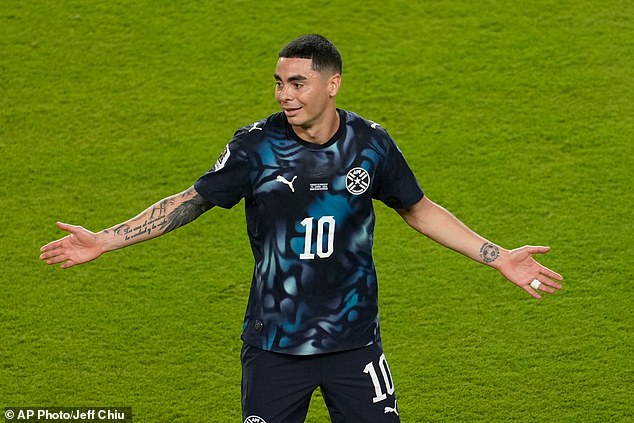 World Cup star breaks his silence after becoming first player to be sent off for covering his mouth while talking to a rival