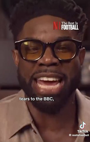 Micah Richards labels Gary Lineker an ‘absolute TRAITOR’ for poking fun at the BBC during surprise ITV appearance – before being told ‘shut the f*** up’ by axed Match of the Day star