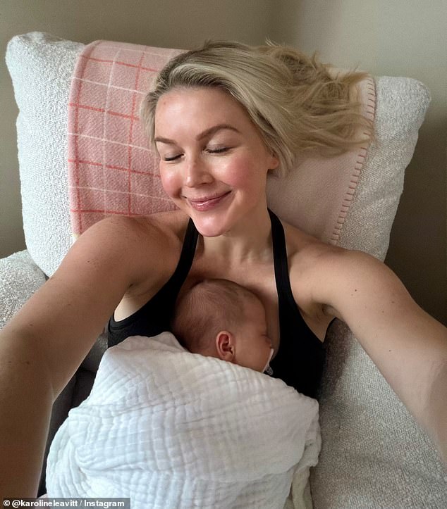 Karoline Leavitt is back! Trump’s press secretary joins him on Pennsylvania campaign trip less than two months after birth of daughter Vivi