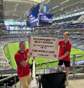 Penalty! Parents who take pupils to see the World Cup face hefty fines