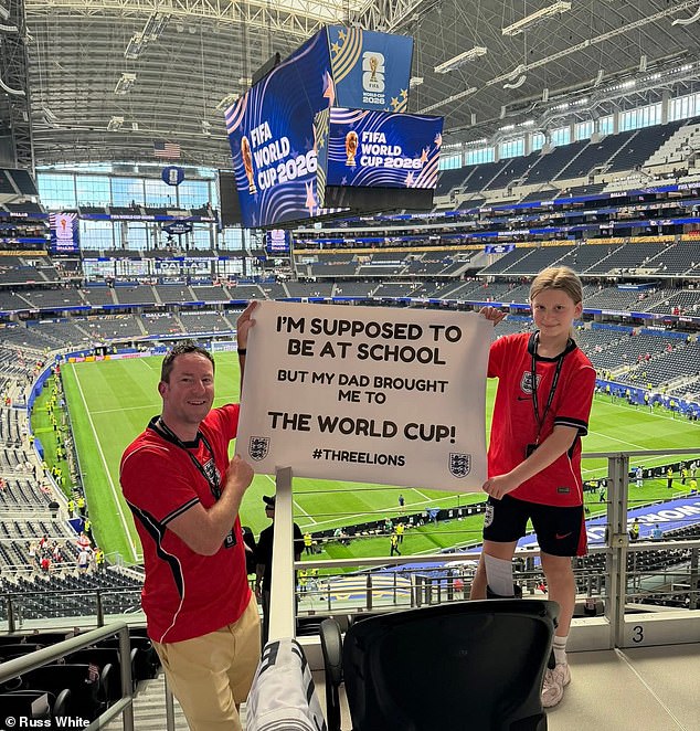 Penalty! Parents who take pupils to see the World Cup face hefty fines