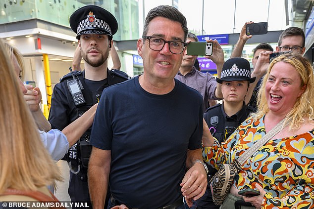 ‘Messiah’ without a mandate: As tearful Starmer departs, his assassin Andy Burnham arrives in Westminster in scenes of near-hysteria. But in Mail readers’ poll, 90% say he should call an election
