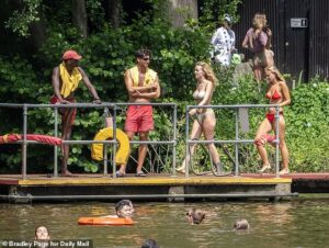 The great British bunk off: Workers and pupils stay home as 40C heatwave looms… but didn’t we all cope better in 1976 hot spell?