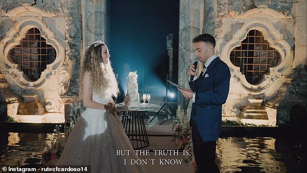 Diogo Jota’s wife shares heartbreaking footage of his wedding speech – filmed just two weeks before Liverpool star died in a car crash aged 28
