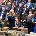 New SNP MP is accused of putting on ‘fake’ Scottish accent as she crossed her fingers while pledging allegiance to the King