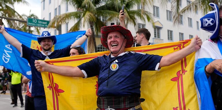 Scotland vs Brazil – World Cup Group C LIVE: Torrential downpour hits Miami with clash at risk of being DELAYED as the Tartan Army look to seal historic place in the knockouts
