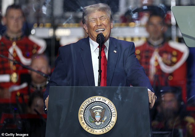 Trump promises ‘economic boom’ for America’s 250th birthday as jets fly overhead and opera plays
