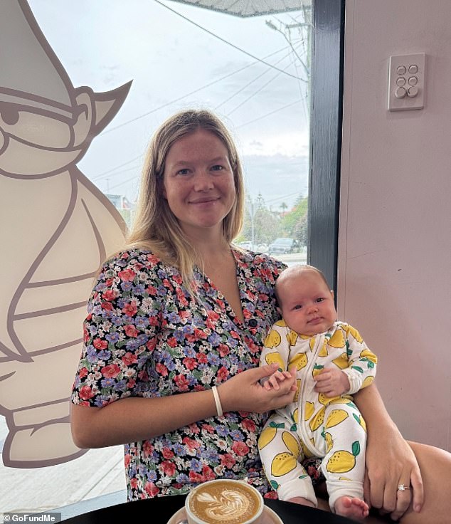Shark victim mum Leah Stewart is finally reunited with her baby 12 days after horror great white mauling at Coogee Beach – as family issue a major update on her recovery