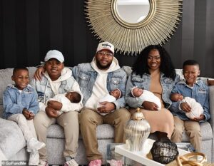 Restaurateur father-of-seven dies mysteriously just 18 months after wife gave birth to QUADRUPLETS