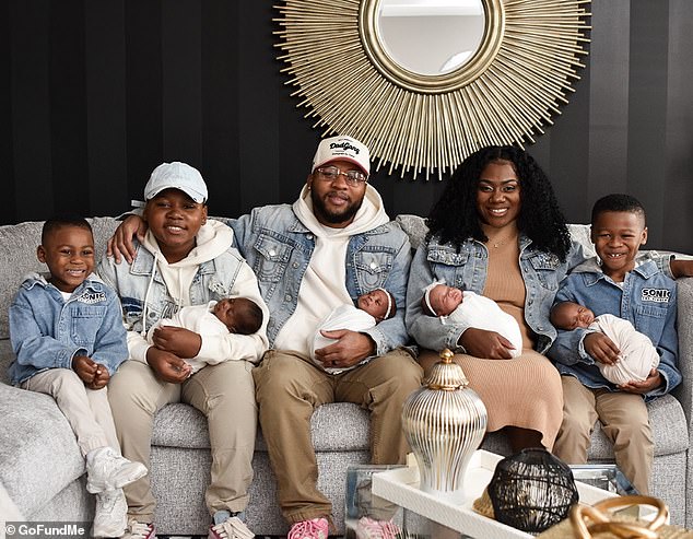 Restaurateur father-of-seven dies mysteriously just 18 months after wife gave birth to QUADRUPLETS