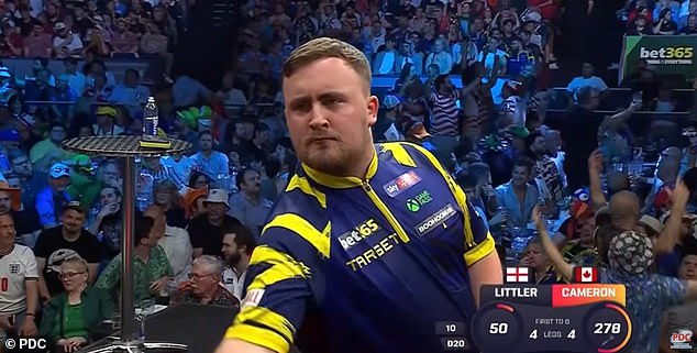 Now England take over Madison Square Garden! Fans flock to watch Luke Littler in US Darts Masters action – ahead of Three Lions final World Cup group stage clash