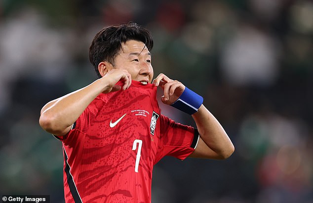 South Korea fans launch petition calling for manager to be axed after dropping captain Son Heung-min from starting line-up in South Africa defeat – as nation face anxious wait to see if they will stay in the World Cup
