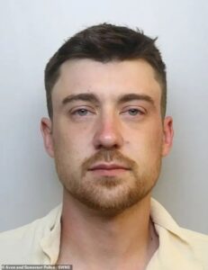 Moment driver who was 16 times over drug driving limit is told by police he’s killed a cyclist after crashing into him head-on following cocaine binge