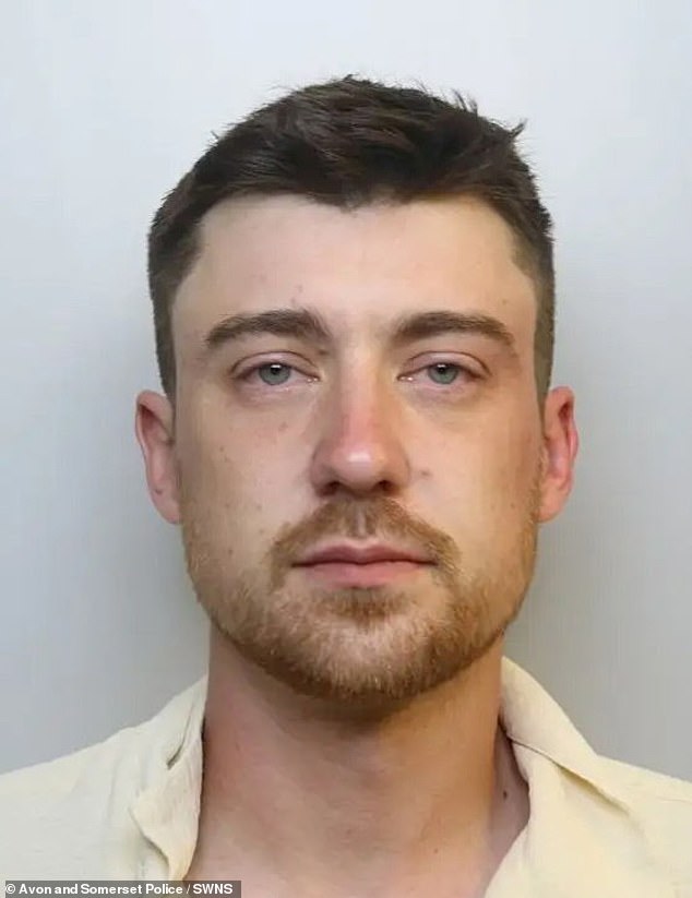 Moment driver who was 16 times over drug driving limit is told by police he’s killed a cyclist after crashing into him head-on following cocaine binge