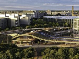Locals fear chaos on their roads as new £250million train station opens with 1,000 bike spaces – but no car park