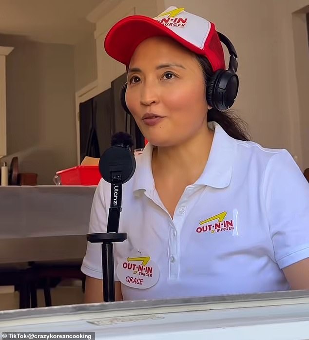 It looks like an In-N-Out but take a closer glimpse… it’s actually a bonkers creation on the East Coast