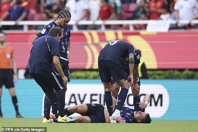 Man United may be forced to abandon pursuit of signing THREE midfielders this summer – with unknown severity of Manuel Ugarte’s World Cup injury impacting their budget