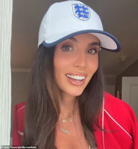 England WAG Ellie Watkins gets fully kitted out at the World Cup as she goes bra shopping after hilarious wardrobe malfunction