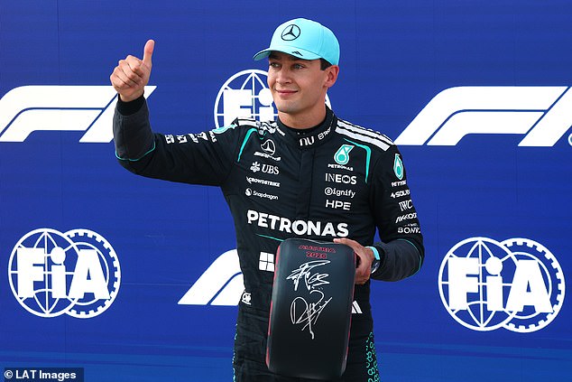 George Russell boosts title hopes by grabbing pole in Austria… despite yellow flag drama after late Max Verstappen crash