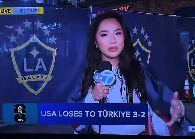 American World Cup reporter goes viral for ‘ignorant’ trash talk about Bosnia before USA knockout game… as fans call for her to be FIRED
