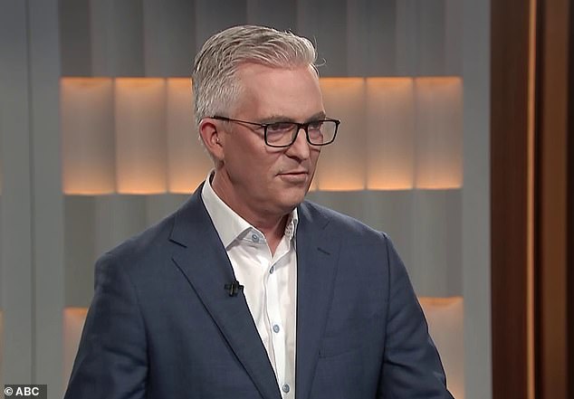 Tense moment Jim Chalmers struggles to answer ‘widow tax’ question as he is repeatedly pressed by ABC host: ‘How?’