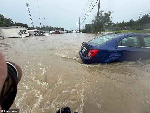 Roads turn to rivers as cataclysmic deadly floods sweep Kentucky on third day of life-threatening storm