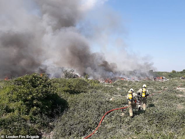 The giant illegal waste tip in Essex that catches fire every time temperatures rise… spewing foul-smelling smoke that locals blame for their sky-high cancer rates. And it’s just one of 117 across England…