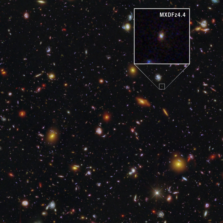 Hubble Details Early Galaxy Transforming Neighborhood