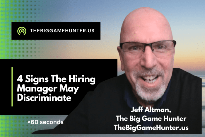 4 Signs the Hiring Manager May Discriminate #shorts