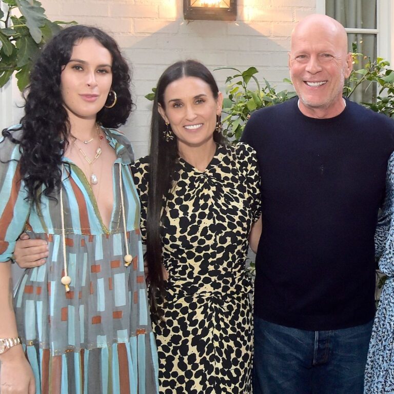 Rumer Willis’s Calls Dad Bruce Willis “GOAT” in Father’s Day Post