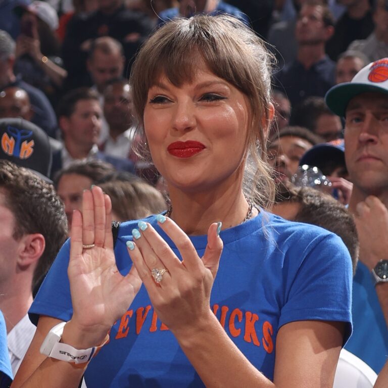 Taylor Swift Attends NBA Finals Game 4 to Support Knicks With Haim