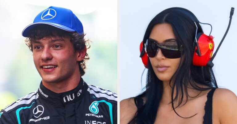 F1 Star Kimi Antonelli Responded To The Viral Clip Of Kim Kardashian Brazenly Taking His Towel After He Won The Monaco Grand Prix — And This Is Perfect