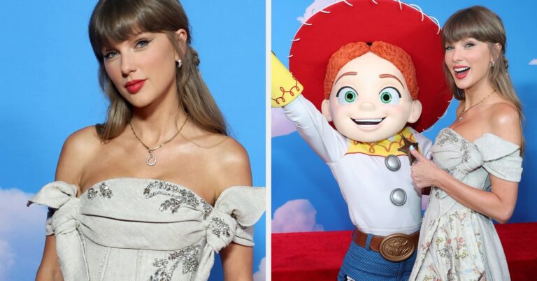 "Like It’s 1995 Again": Taylor Swift Did The Most Wholesome, Relatable Thing At The "Toy Story" Premiere
