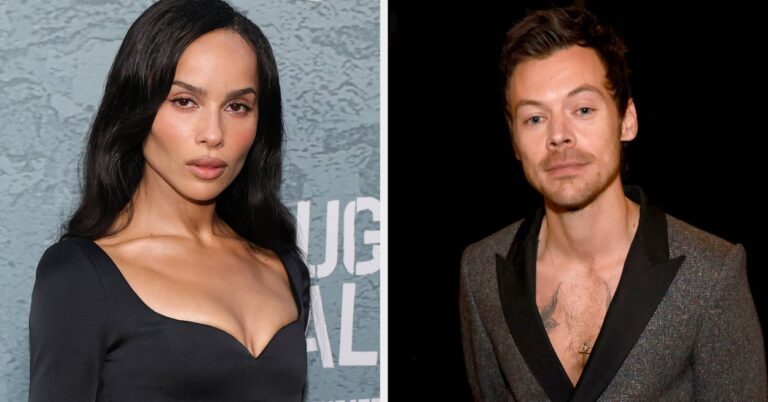 Zoë Kravitz And Harry Styles Debuted Matching Tattoos